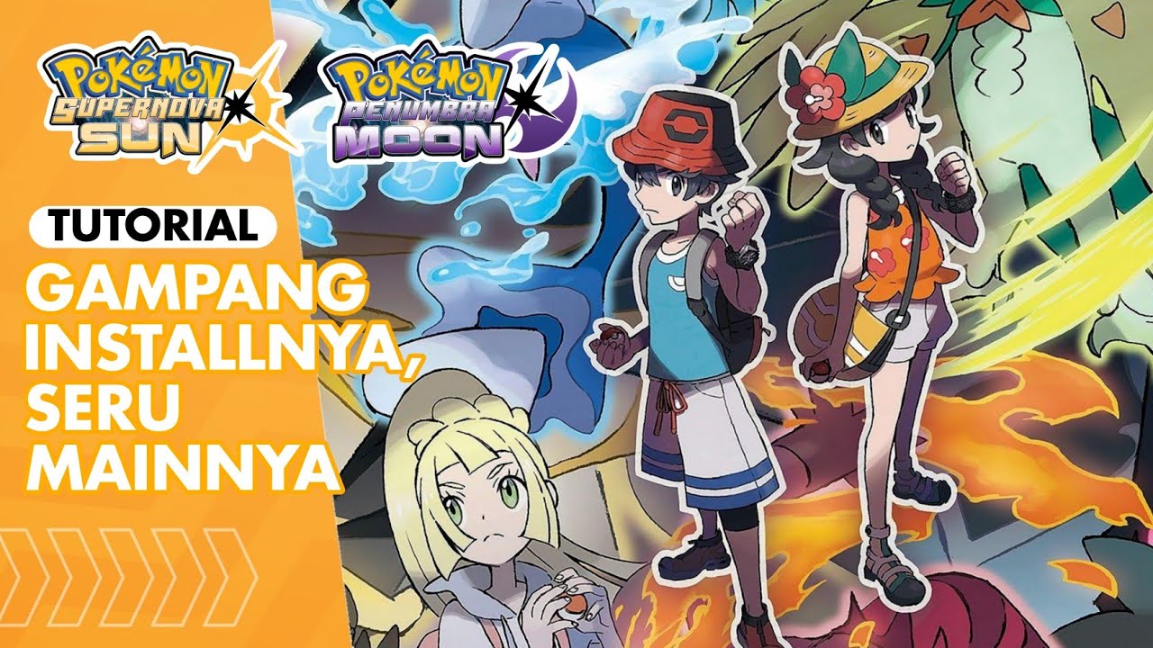 Tutorial Install Game Pokemon Supernova & Penumbra di HP Android! Seru Parah!
