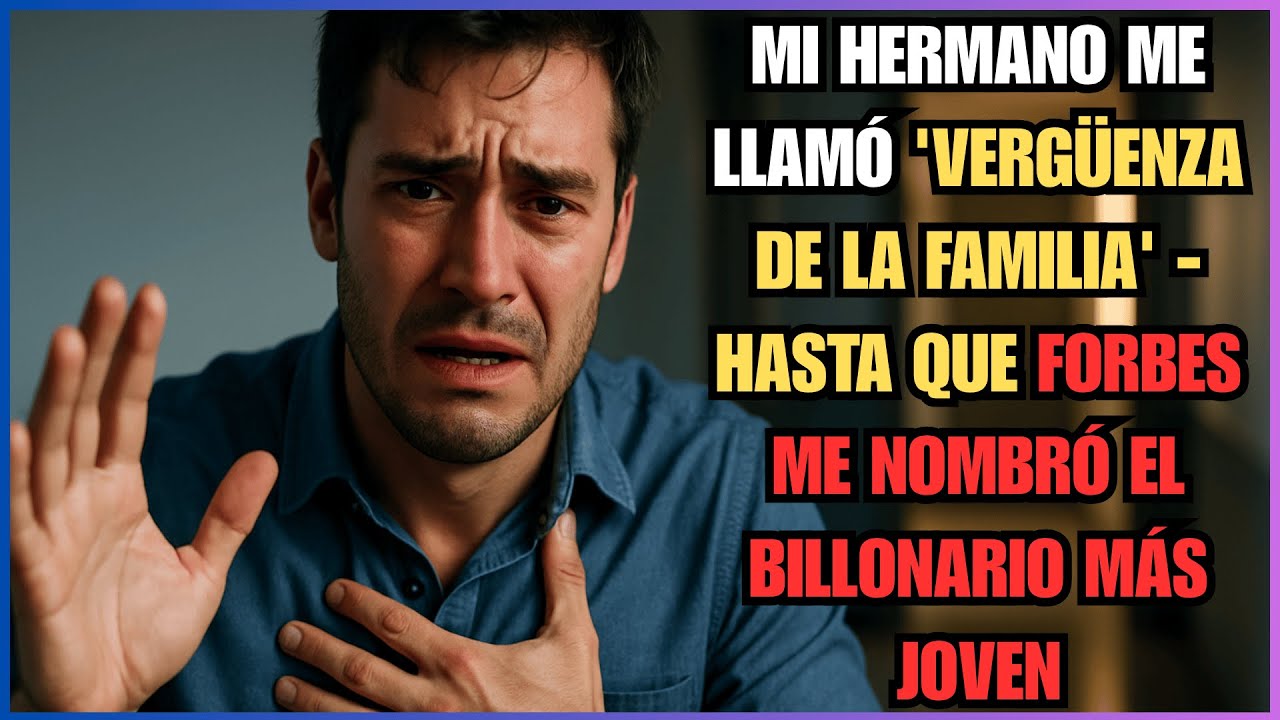 Mi hermano me llamó 'vergüenza de la familia' - hasta que Forbes me nombró el billonario más joven