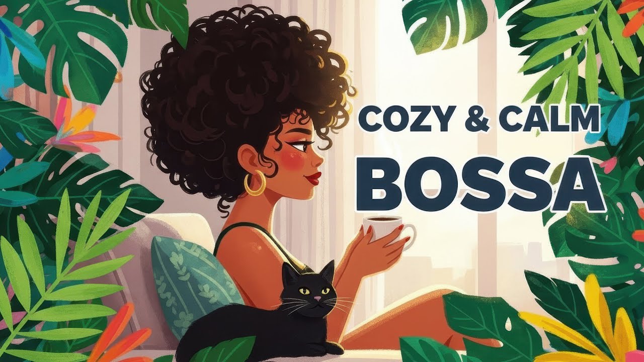 Cozy Bossa Nova Coffee Jazz – Warm Background Music for Work & Study ☕🌿
