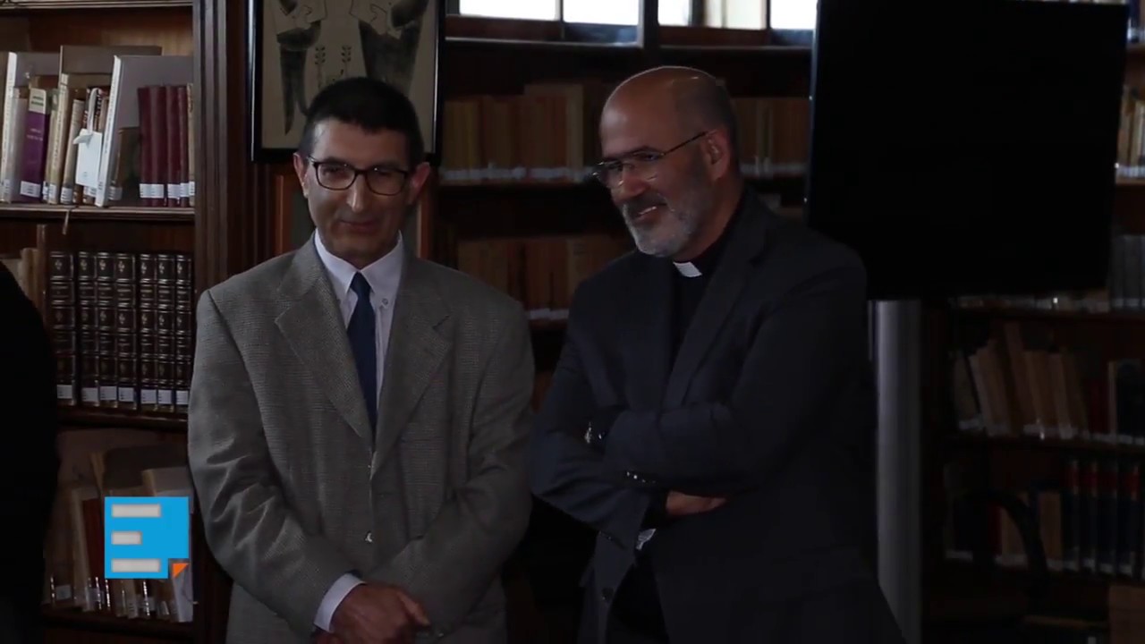 Tomada de posse do padre Jos&eacute; Tolentino como diretor da Faculdade de Teologia
