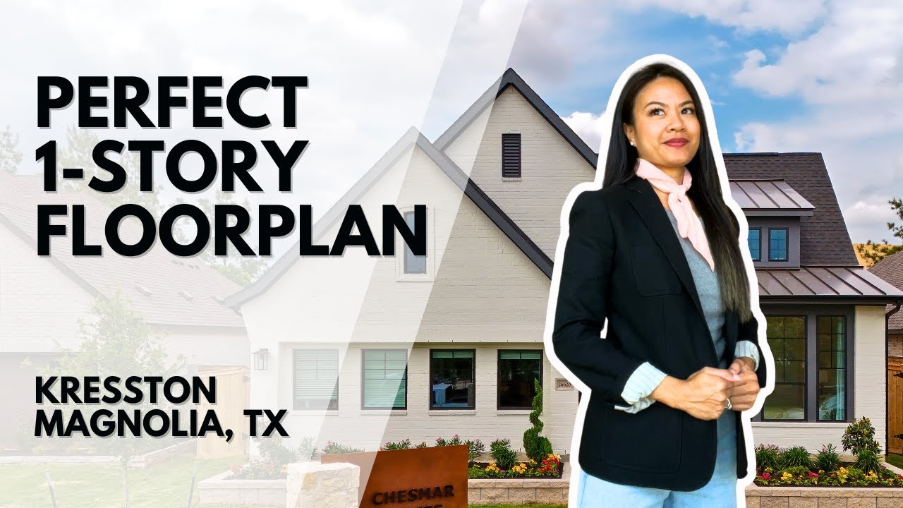 🏡 Discover the Hampton Plan by Chesmar Homes | One-Story Living in Magnolia, TX