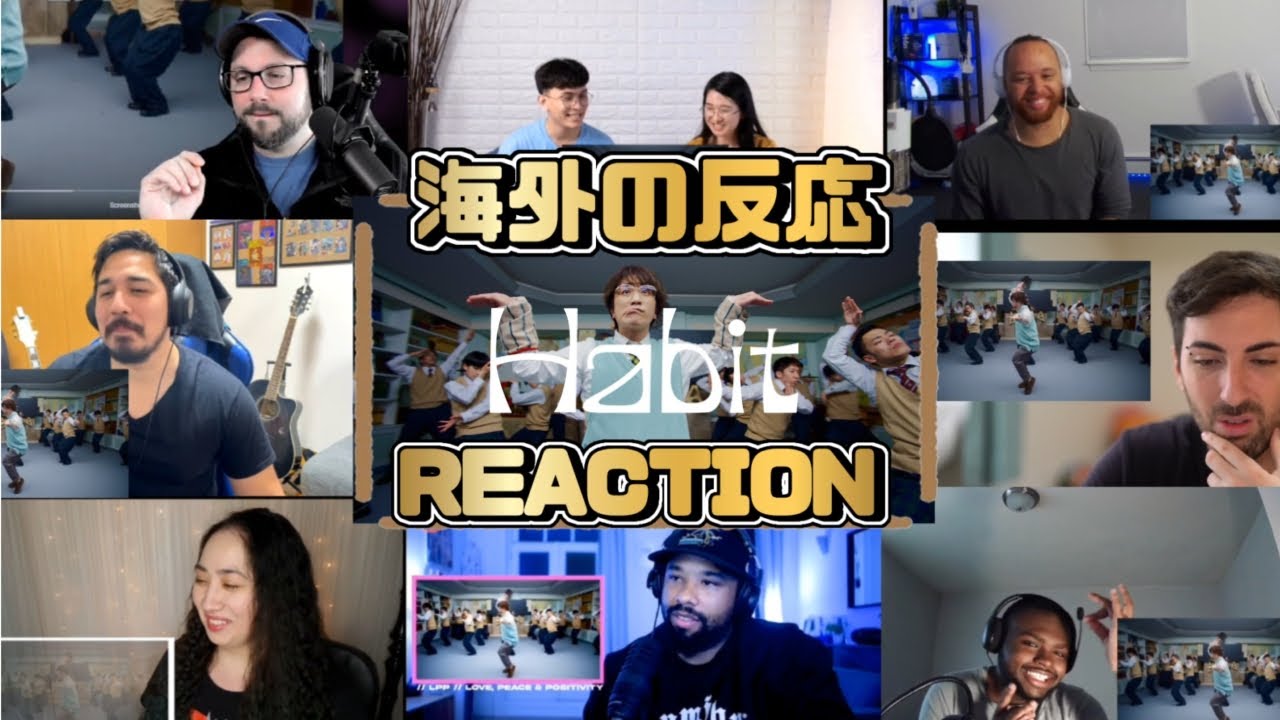 SEKAI NO OWARI -Habit - 海外の反応 SEKAI NO OWARI -Habit- Reaction Mushup