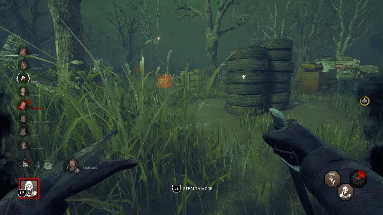 Dead by Daylight 2v8 survivor gameplay