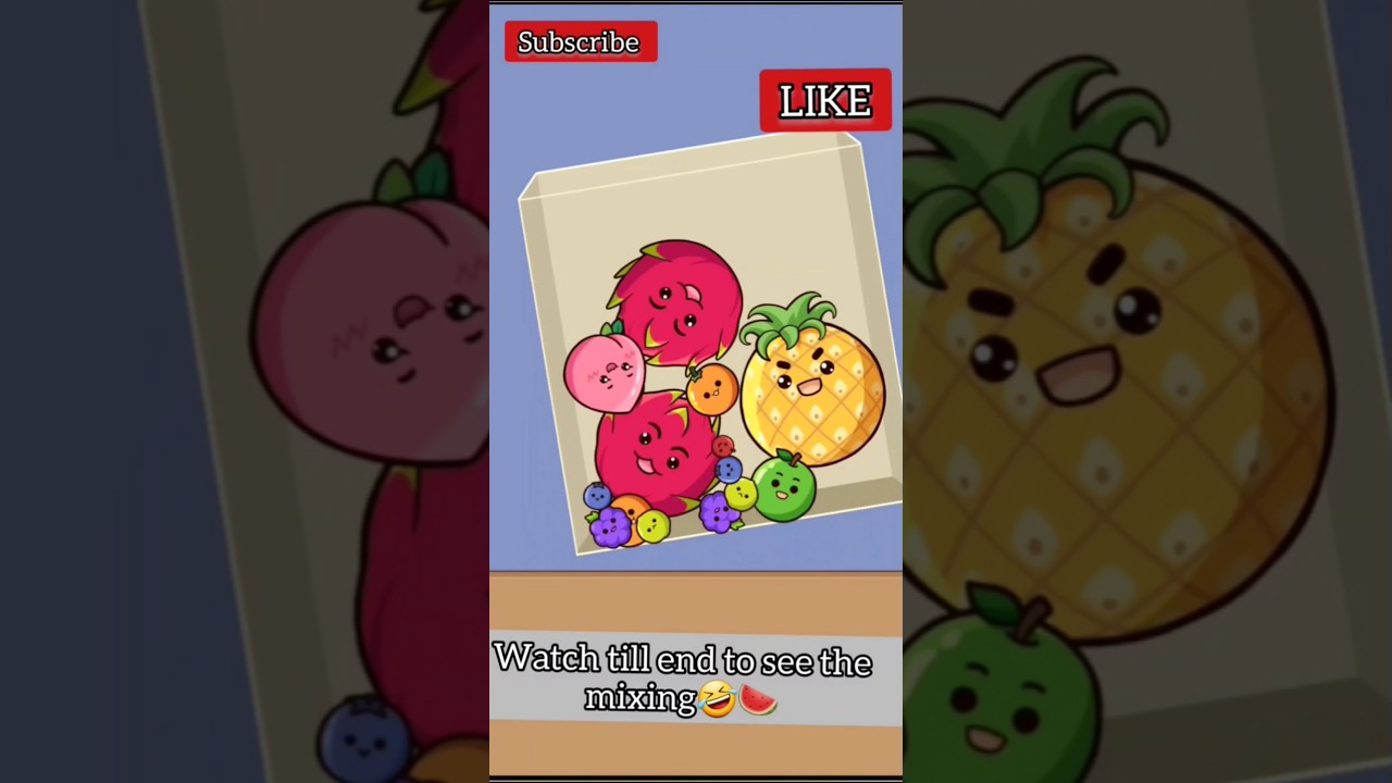 Ultimate Watermelon Merge! Mastering the Fruit Merge Puzzle Game#mergegame #gamingshorts
