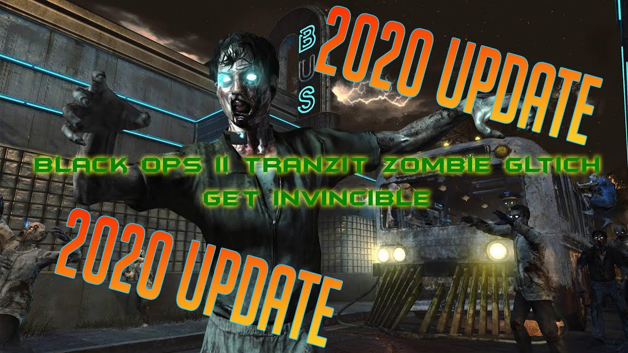 Black Ops 2 Zombies | Tranzit invincibility glitch *2020