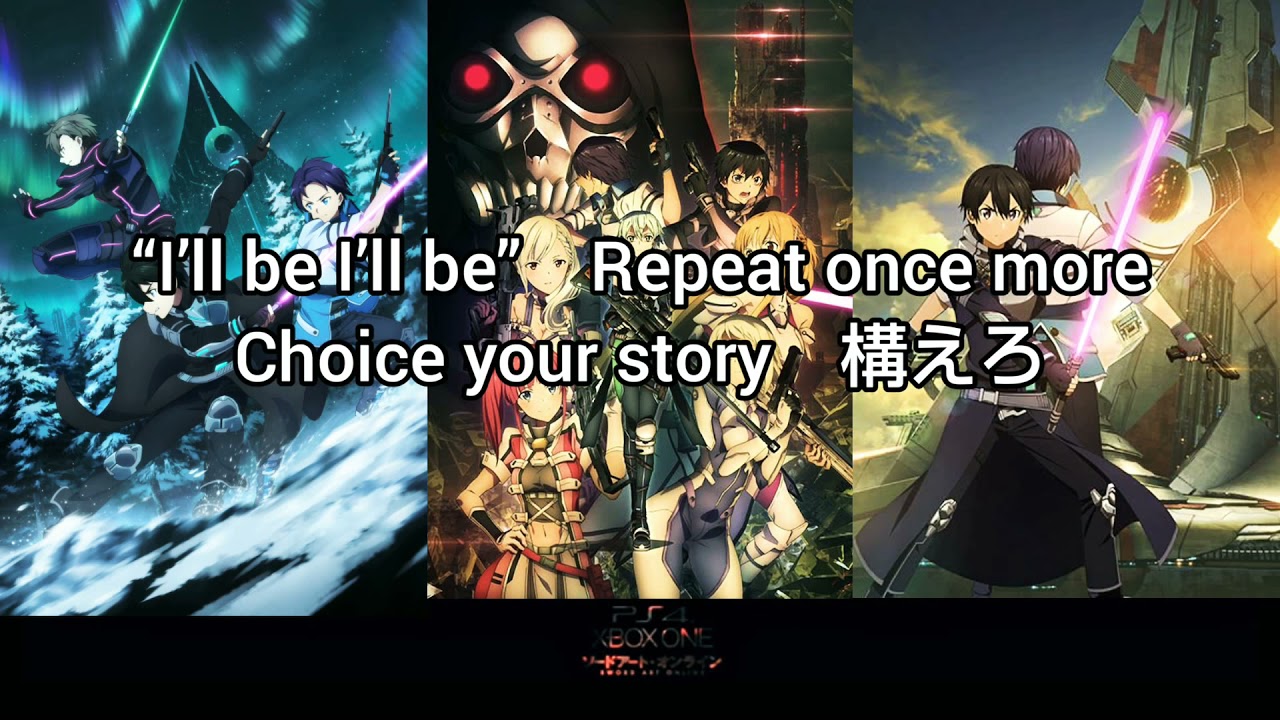 【ソードアート・オンライン・フェイタル・バレット opフル歌詞付き 高音質 】【 SAOFB OP full LiSA - Thrill, Risk, Heartless  】
