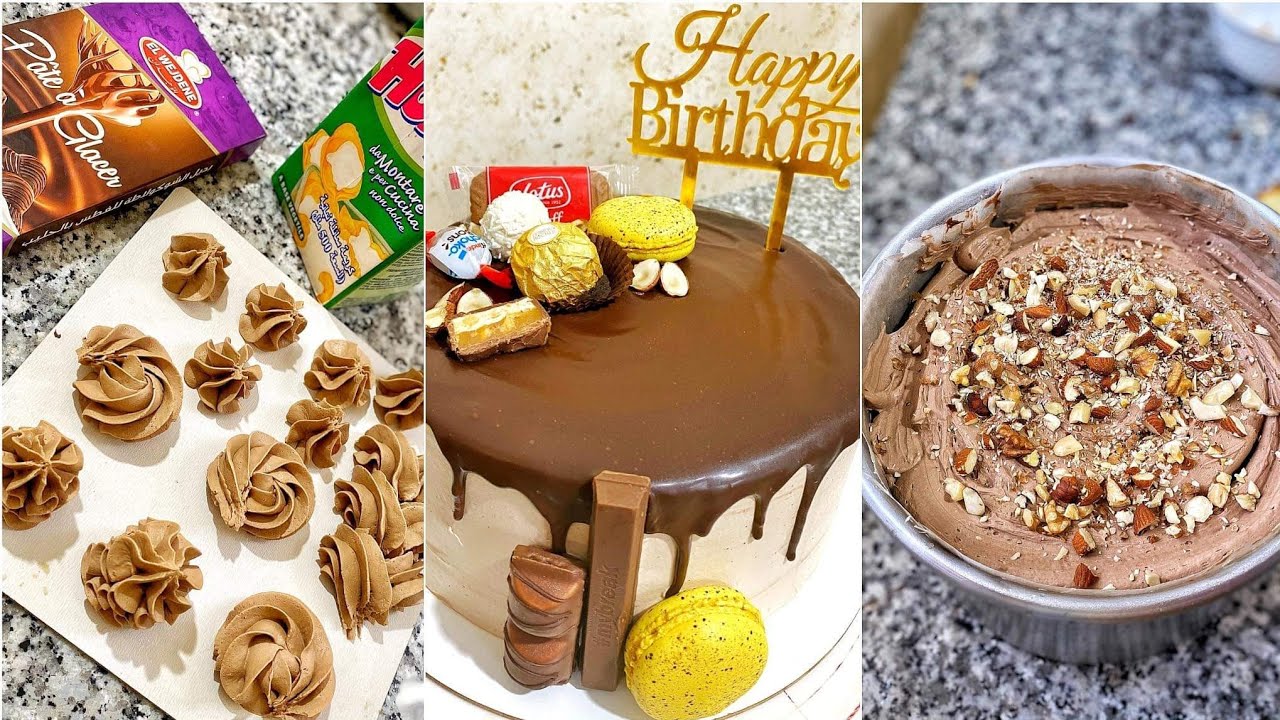 قناش مخفوق بالشكلاطة لحشو و تغليف و تزيين الكيك و الكاب كيك | وصفة ناجحة 100%| ganache montée