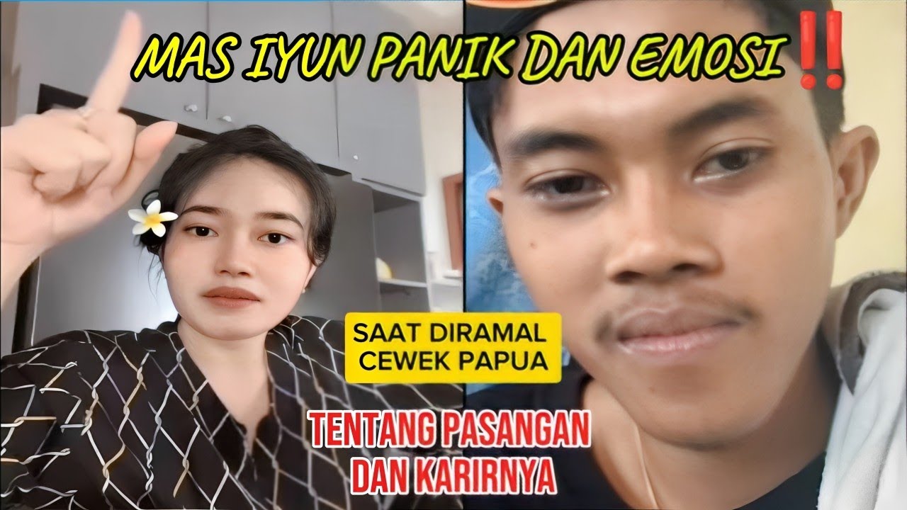 MAS IYUN EM0SI DIRAMAL CEWEK PAPUA TENTANG KEKASIH DAN KARIRNYA YANG TIDAK BAIK#masiyun#sobatngarit 