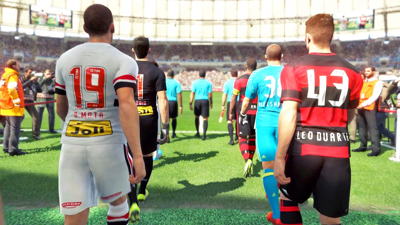 São Paulo Vs Flamengo: Pro Evolution Soccer 2017 (PES 2017)
