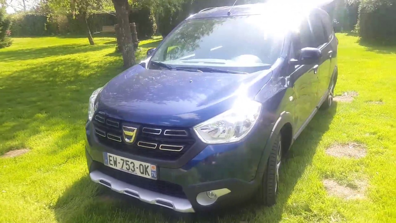 Présentation Dacia Lodgy Stepway Advance 2018