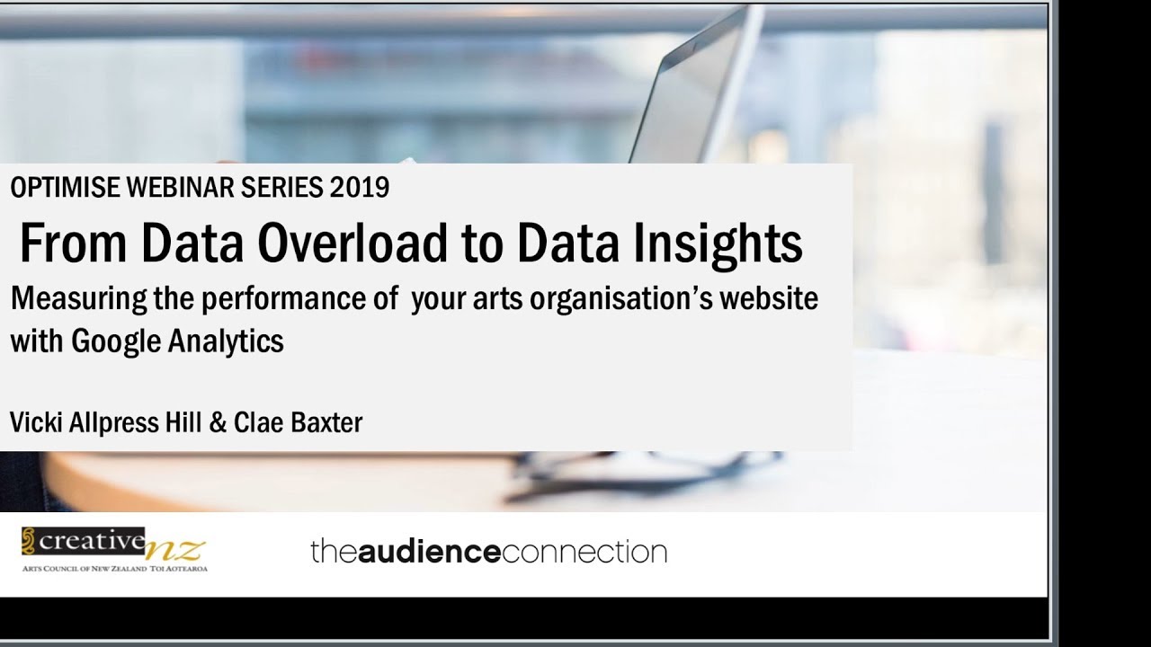 Optimise Webinar 1: From Data Overload to Data Insights