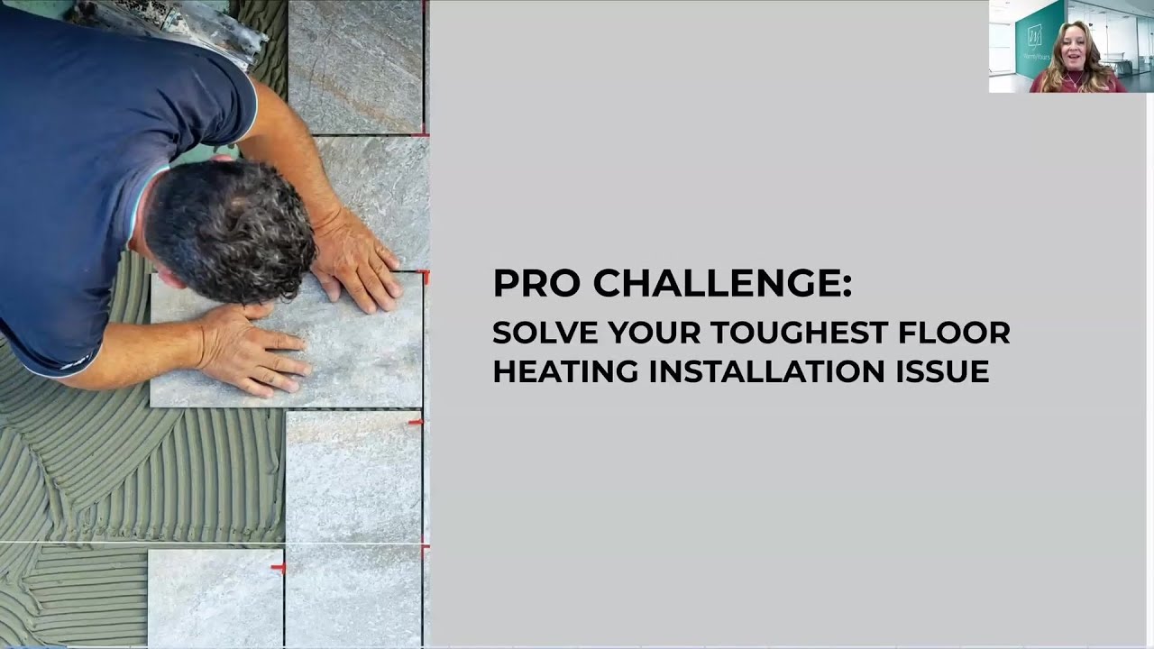 January 2026 Webinar - Floor Heating Installation: Your Toughest Challenges, Answered Live!