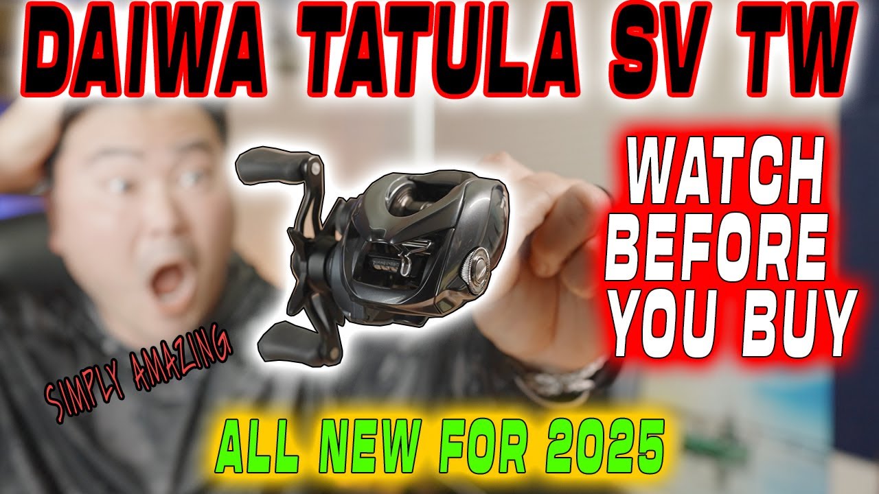 The Most Hype Reel From Daiwa‼️ | 2025 Daiwa Tatula SV TW Review