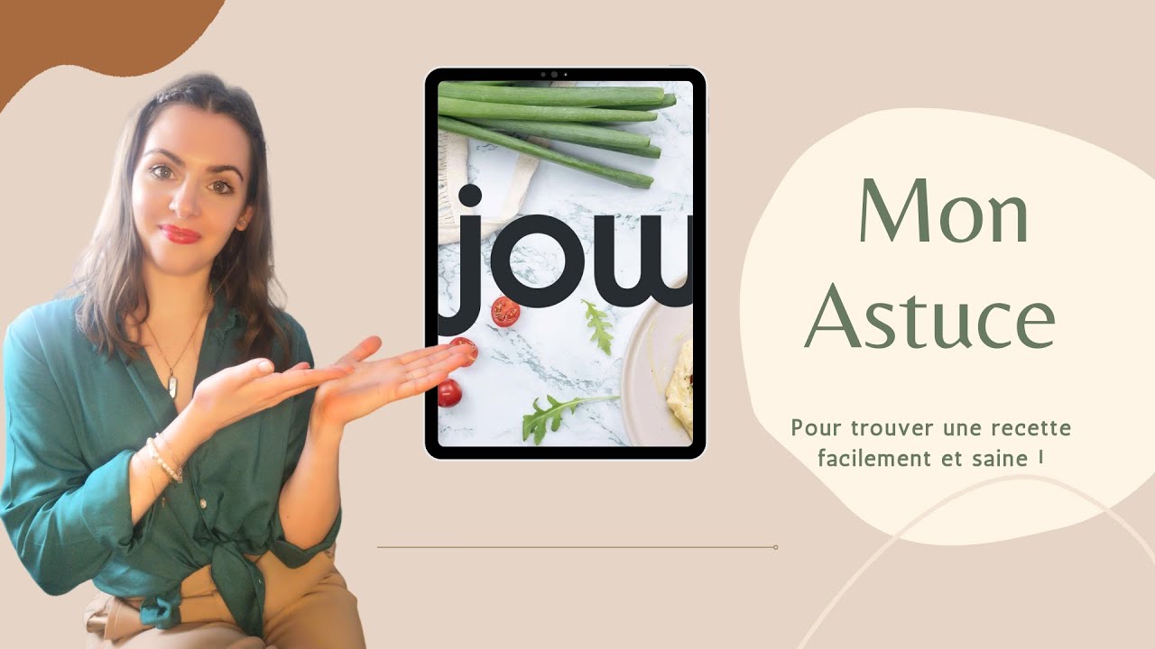 L'application Jow : astuce recettes/courses