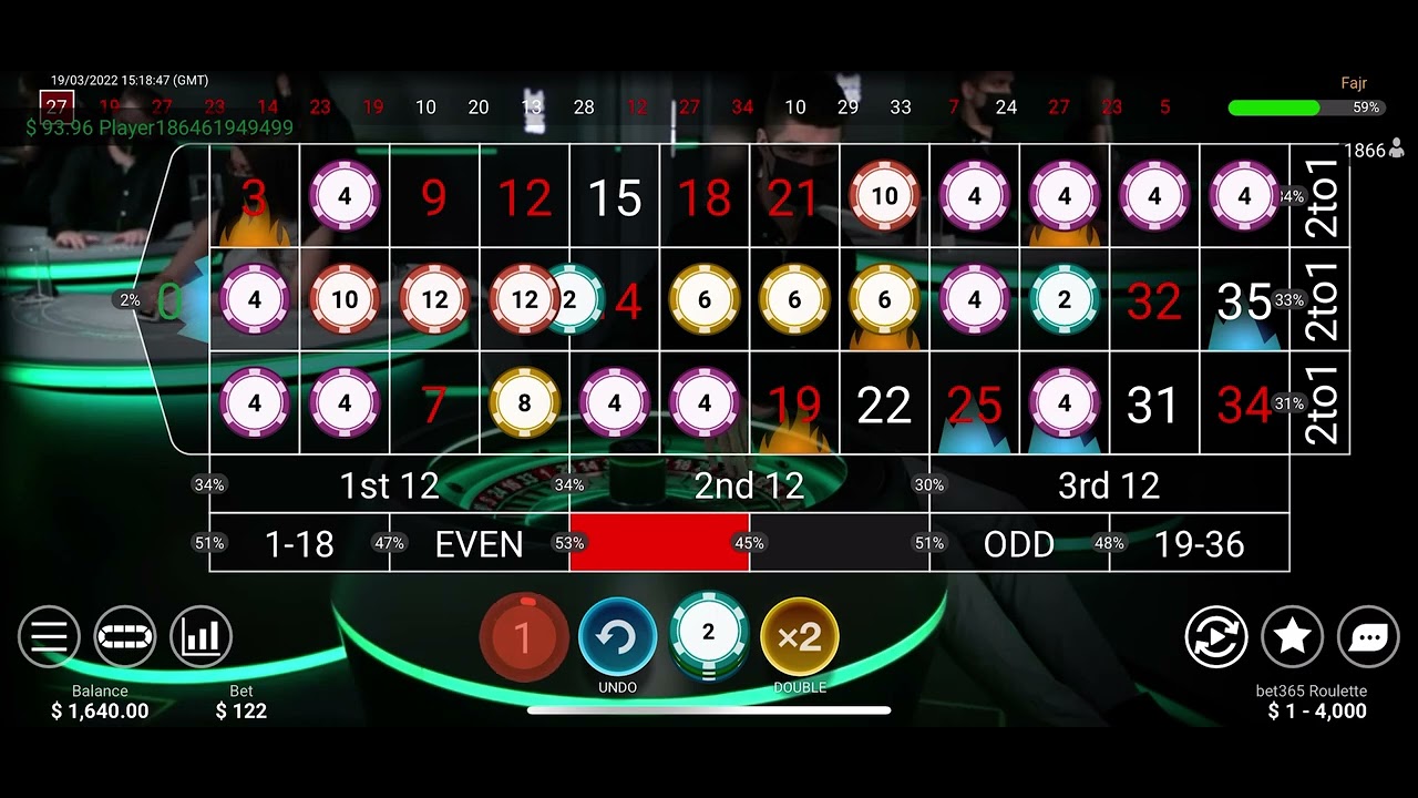 Live roulette lucky dealers bet365
