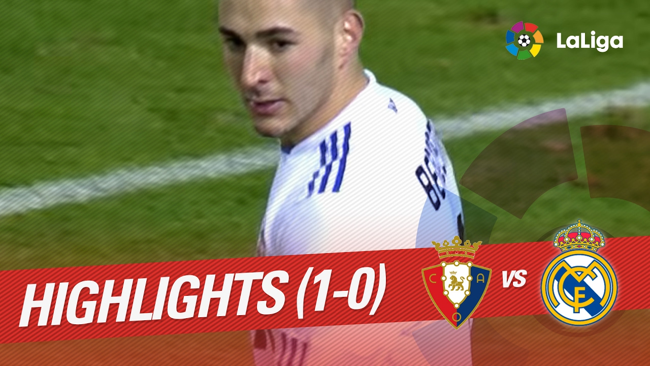 Resumen de Osasuna vs Real Madrid (1-0) 2010/2011
