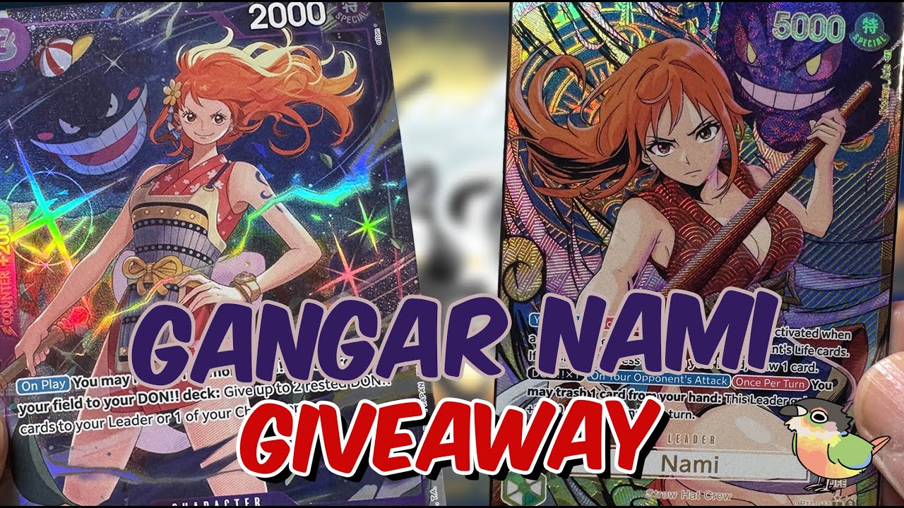 We caught the Gangar Nami - Kaizoku Kards God Pack! One Piece Custom Cards