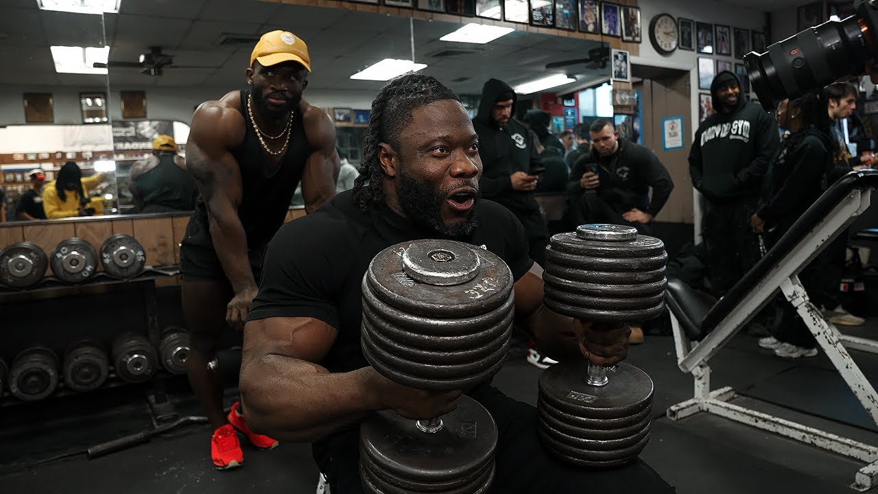 I TRAINED AT DIAMOND GYM w/  SPENCER  II JESSE JAMES PULLED UP AT THE MOST DANGEROUS GYM IN AMERICA