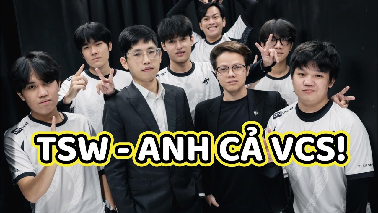 TSW 3-1 SHG | TEAM SECRET WHALES xứng đáng là ANH CẢ VCS!