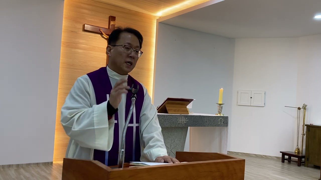26/02/25 사순1주간 수요일 감사성찬례 설교(루가 11:29-32)_냉정리교회