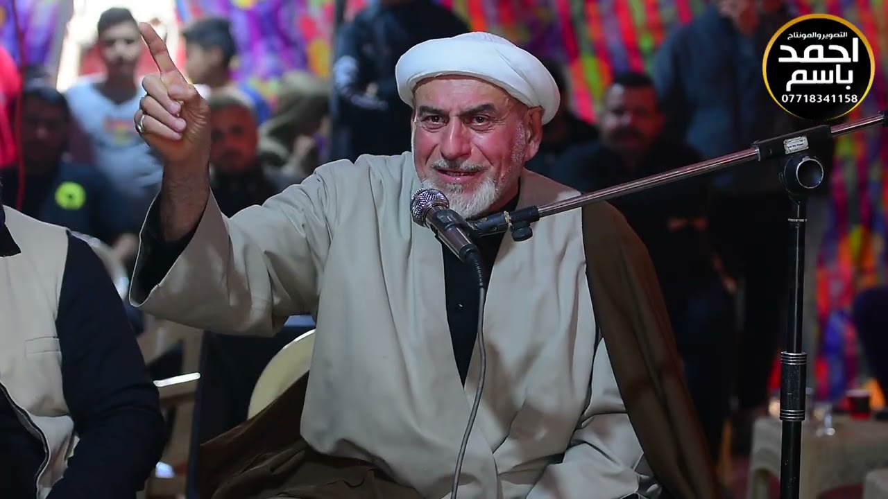 فاتحة المرحومة عقيلة الشيخ كريم محسن علوان الفرطوسي / بحضور الشيخ علي البغدادي / المصور احمد باسم 