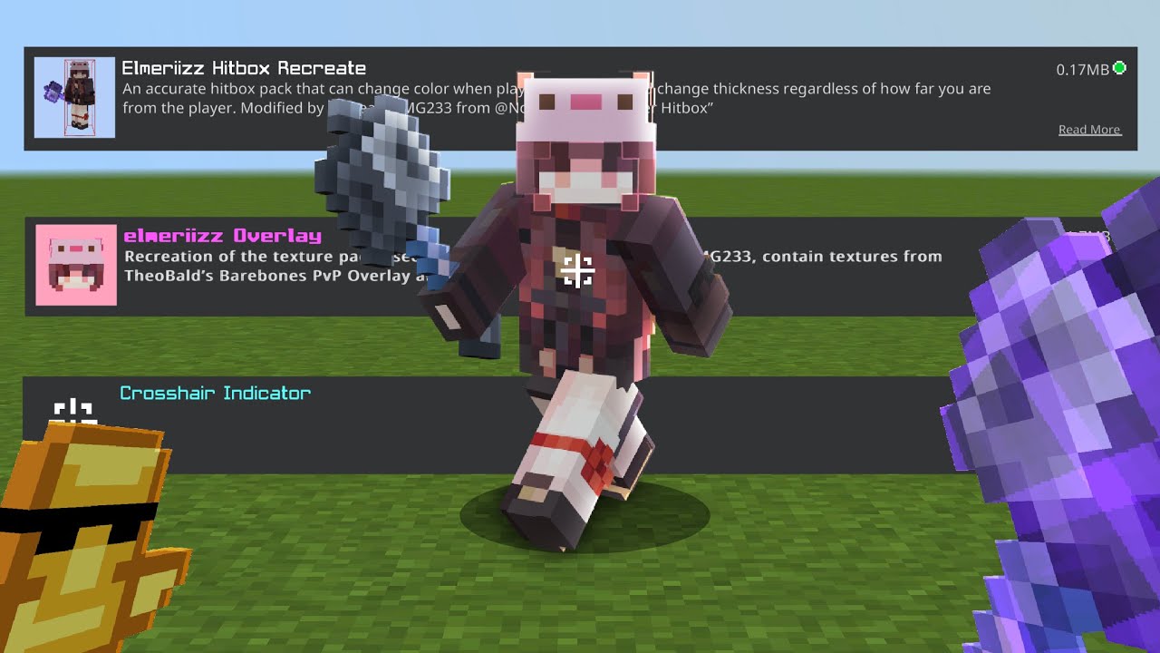 These packs make your game looks like elmeriizz! (MCBE/MCPE Texture Pack)