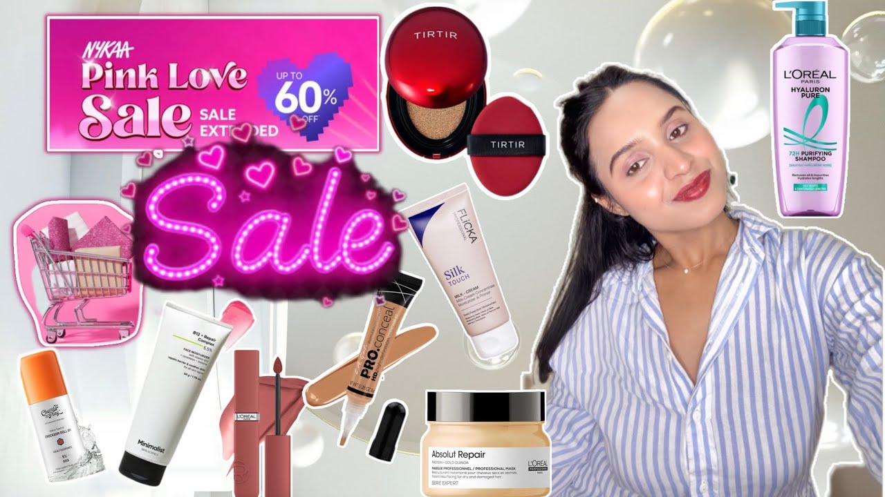 Run!🏃🏻‍♀️Nykaa Pink Love Sale 2026 Extended!💗 Best Offers + Must-Buy Products|Kajal Malik