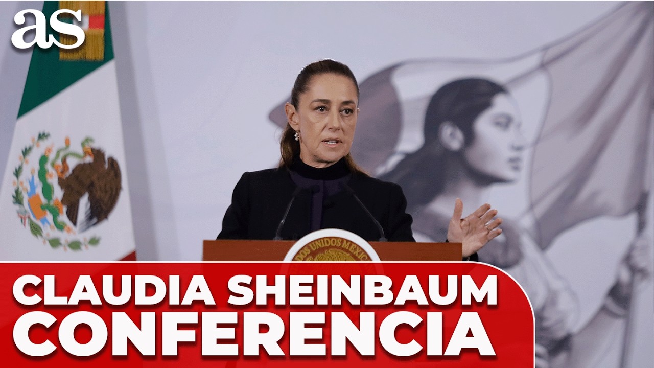 CONFERENCIA COMPLETA de CLAUDIA SHEINBAUM tras el ASESINATO de EL MENCHO