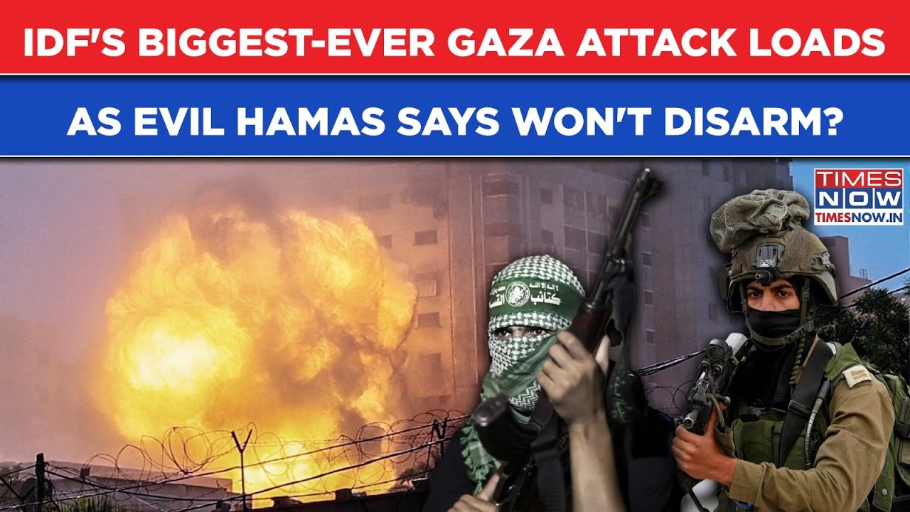 Hamas Shoots Itself In The Foot| IDF Loads Biggest-Ever Gaza Attack After Gunmen Say 'Won't Disarm'?