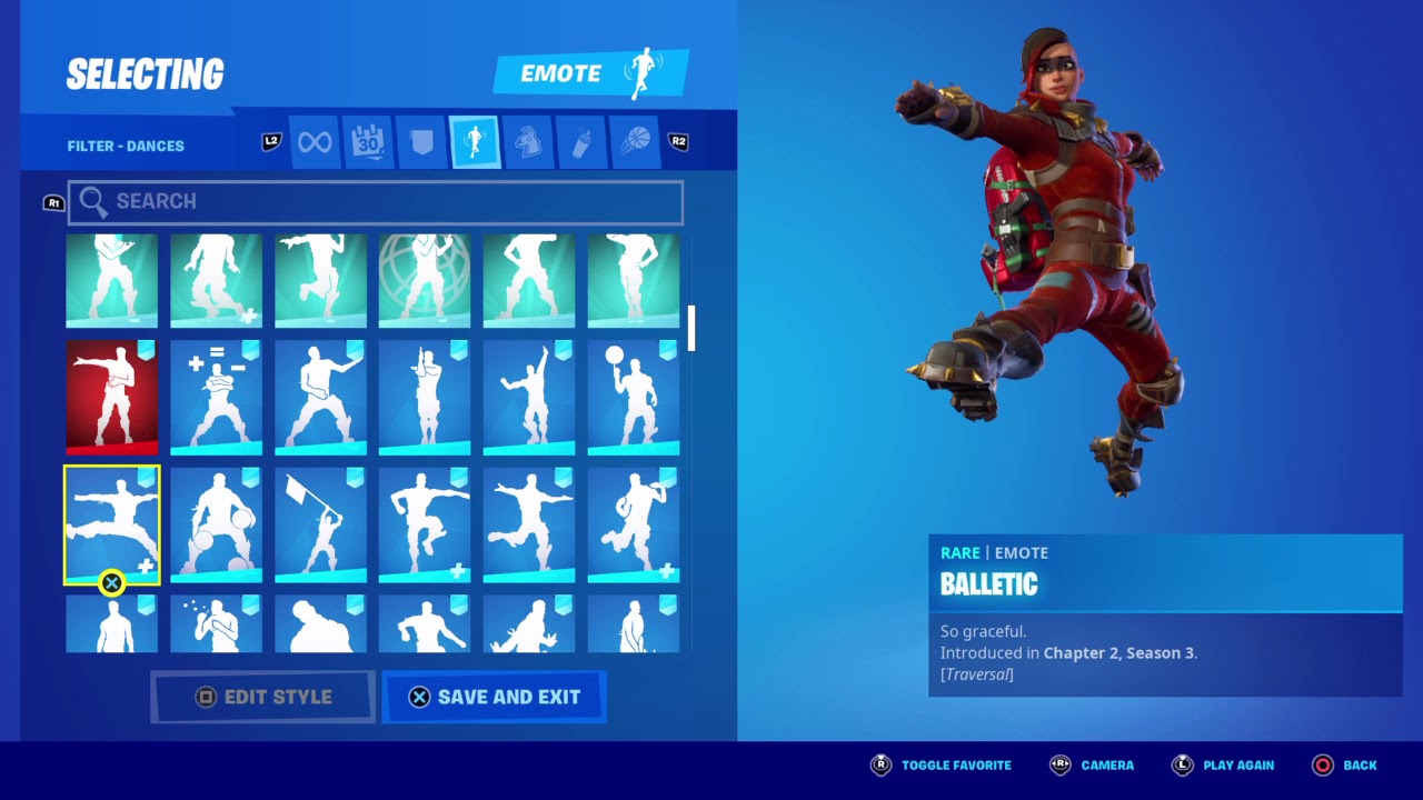 Cutiepie Skin showcase with almost all emotes from fortnite
