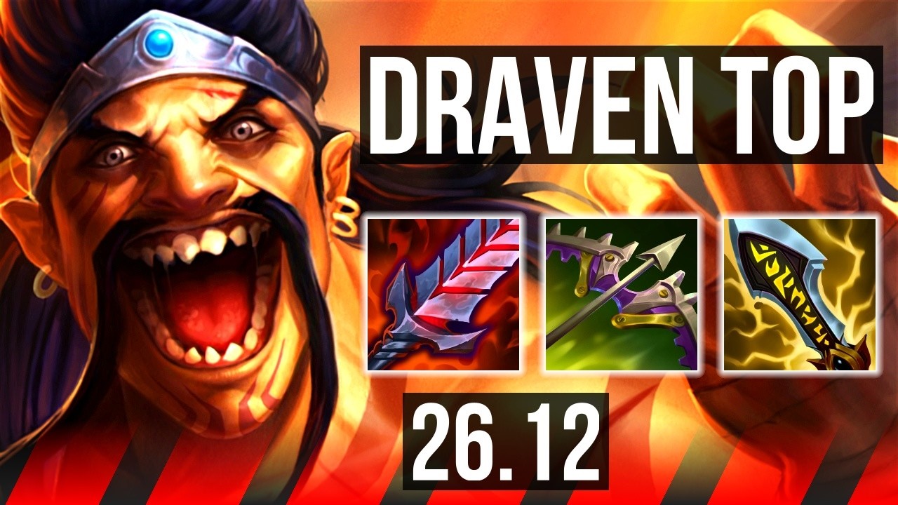 DRAVEN vs IRELIA (TOP) | KR Master | 26.12