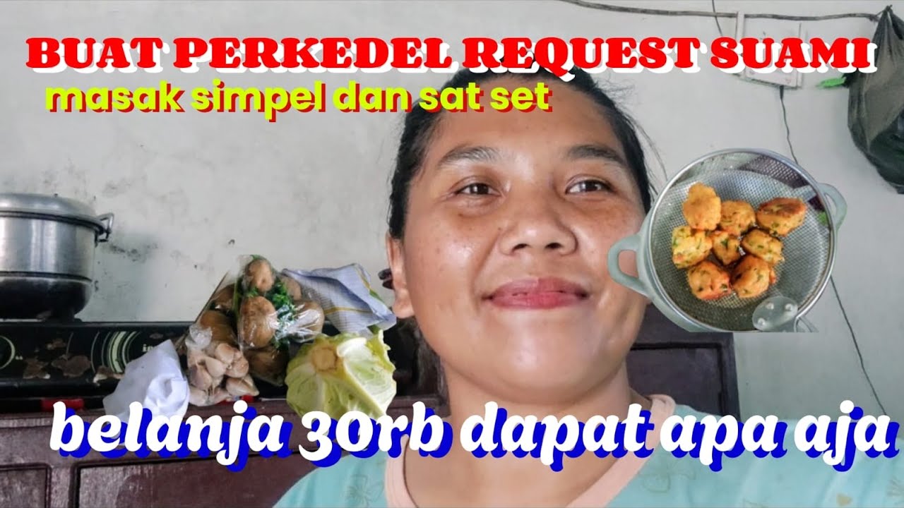 GODOK SLOBOR DAN KOBIS BUAT COELAN,BIKIN PERKEDEL KENTANG REQUEST SUAMI (APAK CIBRUT)‼️
