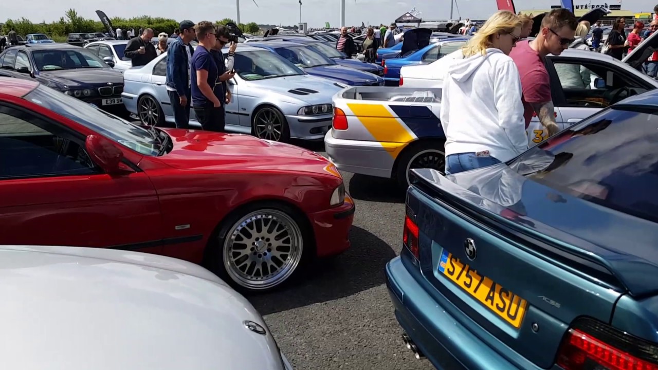 BMW E39 CLUB UK Stand at Santa Pod BMW Show 2 July 17