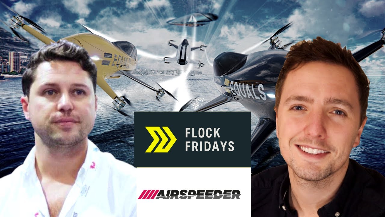 Is this the flying car Formula One? 🏎️ | #FlockFridays