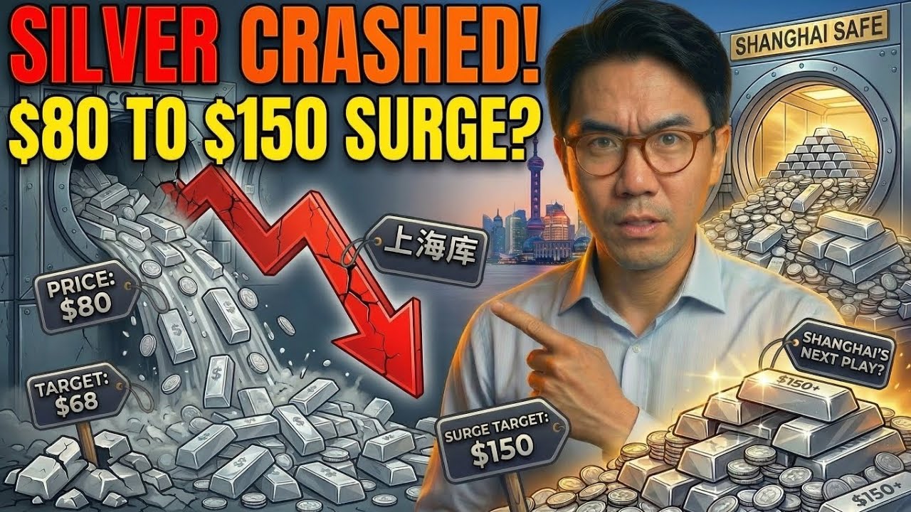 Silver Crashes to $80 – $68 Target Before $150 Surge