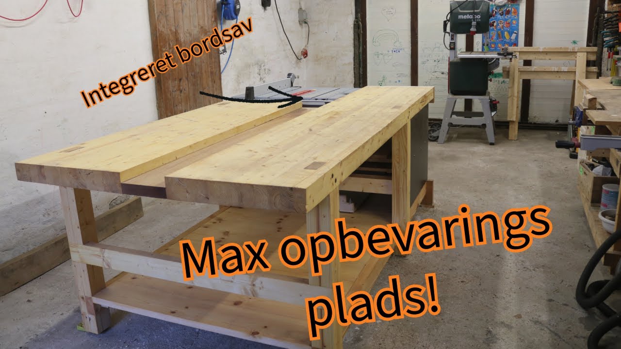Det ultimative arbejdsbord af billigt træ!