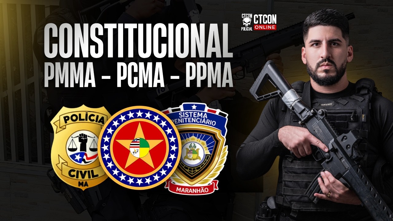 DIREITO CONSTITUCIONAL -  PCMA E PPMA - PROF. ABIB REBOU&Ccedil;AS