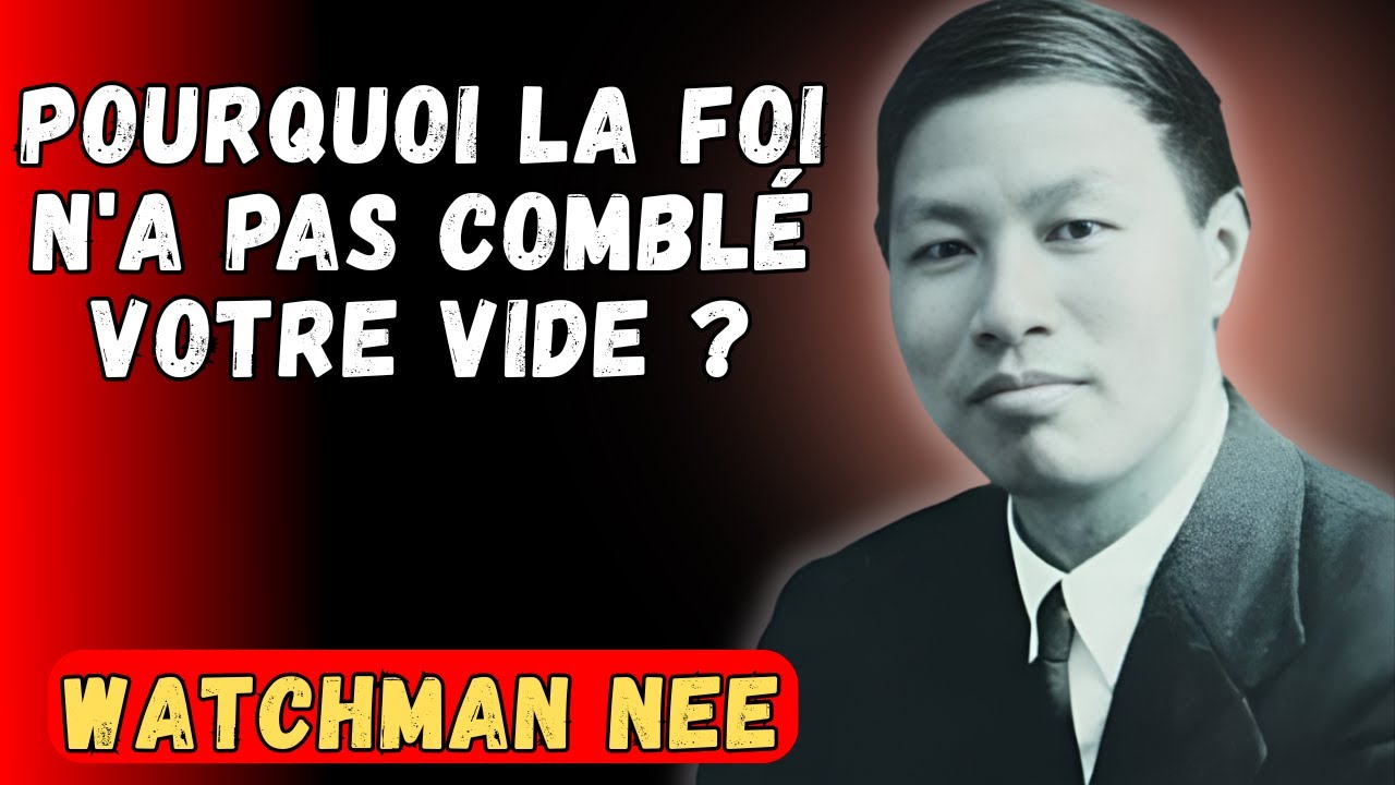 Pourquoi vous sentez-vous VIDE même en étant chrétien ? La GUÉRISON est dans cette révélation !