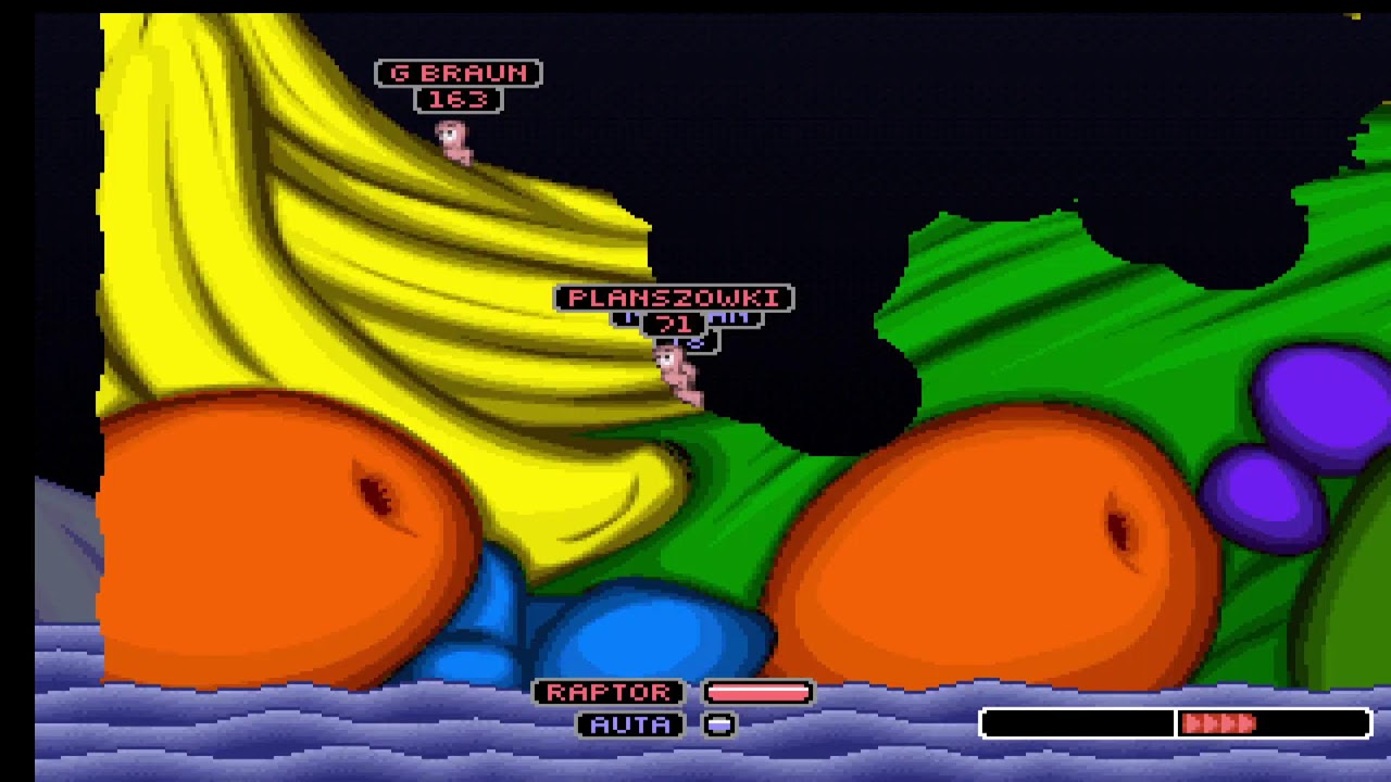 WORMS WORLD PARTY na 2 GRACZY gameplay PS5
