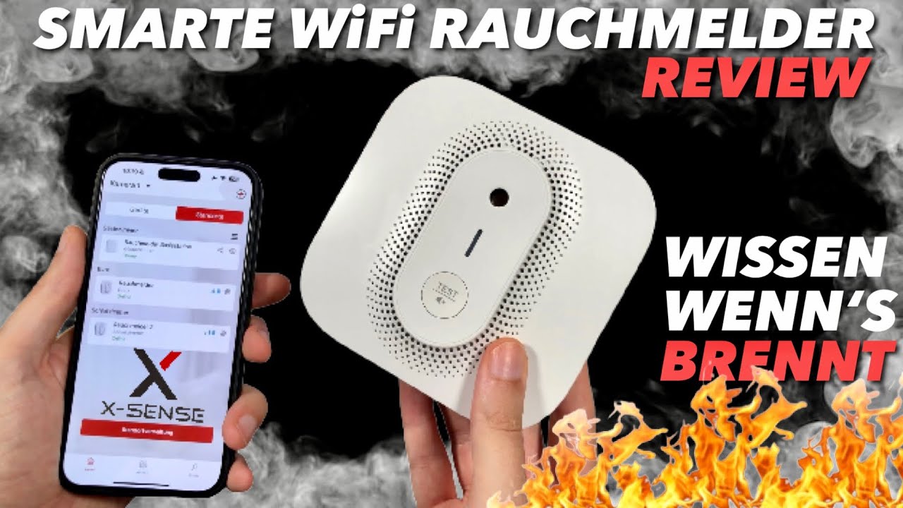 Das MUSS man haben !! X-SENSE vernetzte, smarte Rauchmelder - Unboxing, Setup & 1 Wochen Fazit !!