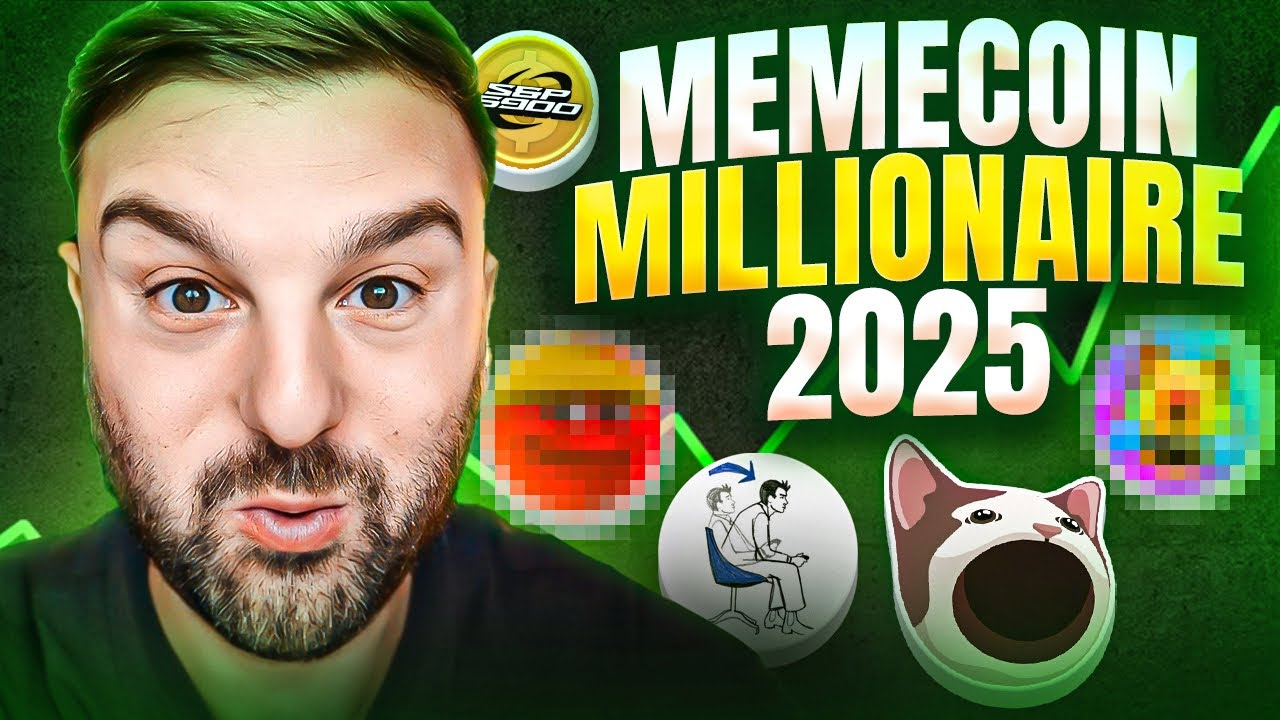 🚀 My $1 MILLION Memecoin Portfolio Plan: 5 Coins to BUY for 2025!