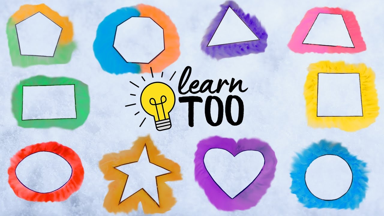 Learn Shapes and Colors | Full Episode | Shapes and Colors in the Snow Toddlers + Kids Educational