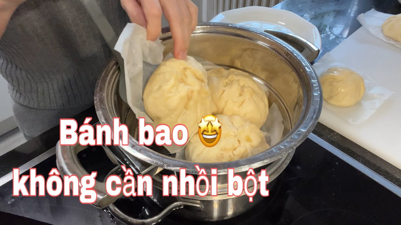 Nấu món này Calvin khen ngon. Bánh bao nhân thịt xốp mềm, không cần nhồi bột | Cuộc sống ở Đức