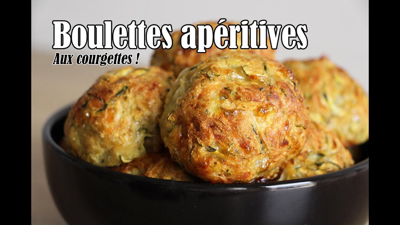 #LGDK : Boulettes apéritives aux courgettes