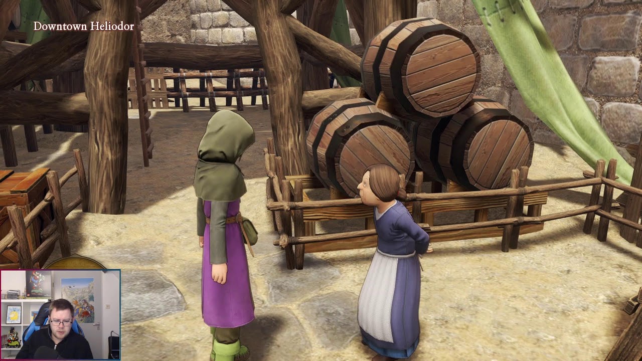 100% Dragon Quest XI Run With Tougher Monsters - Stream 1