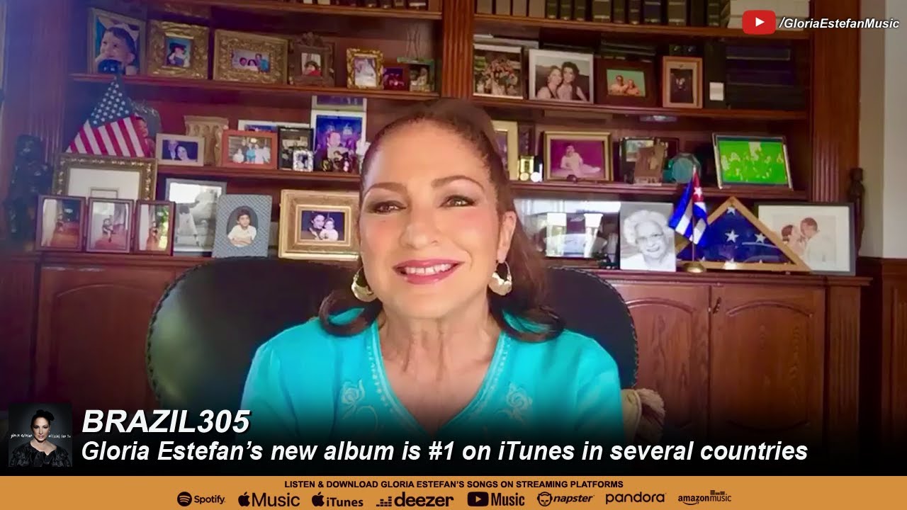 BRAZIL305: Gloria Estefan&rsquo;s new album is #1 on iTunes in several countries