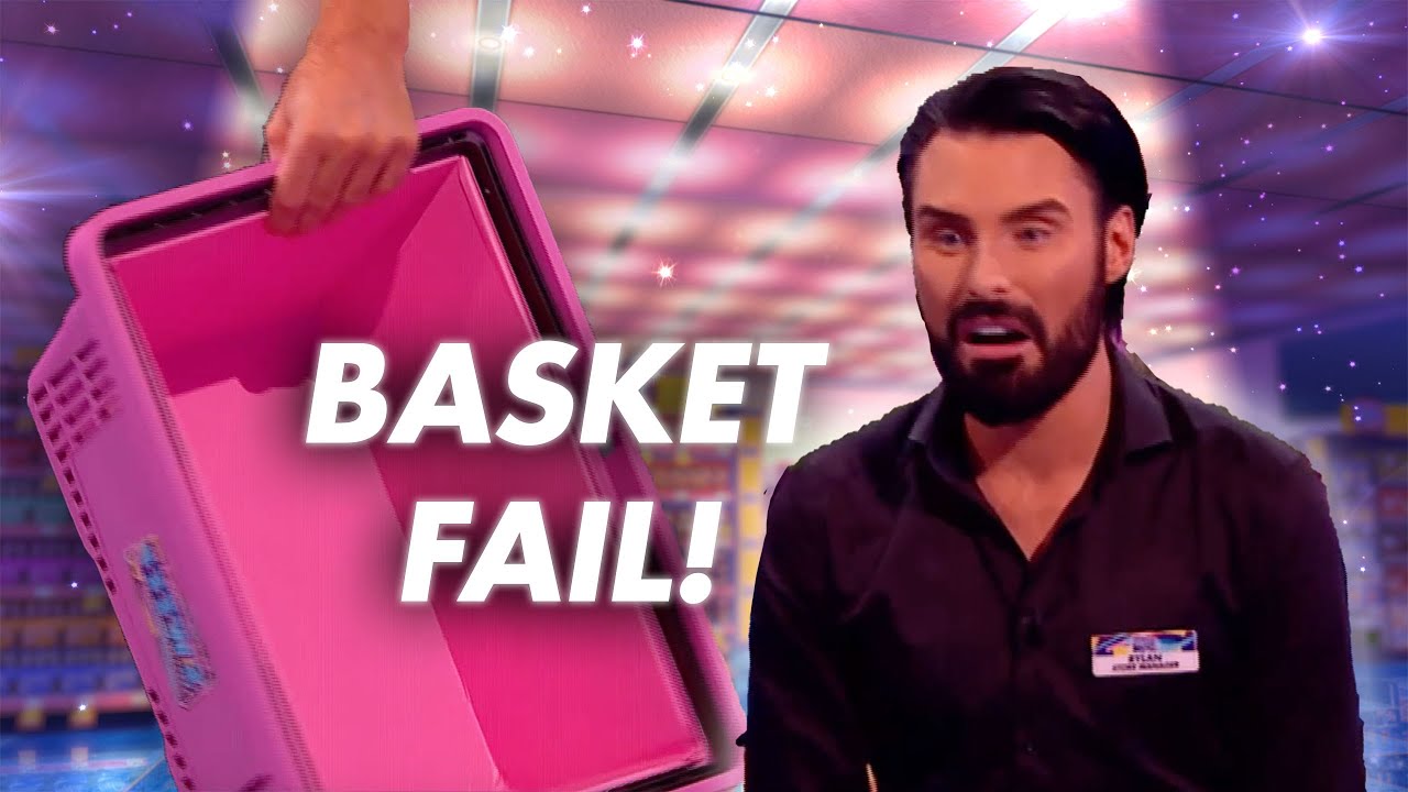 Rylan's wrath at The BIGGEST basket fails! | Supermarket Sweep 2020