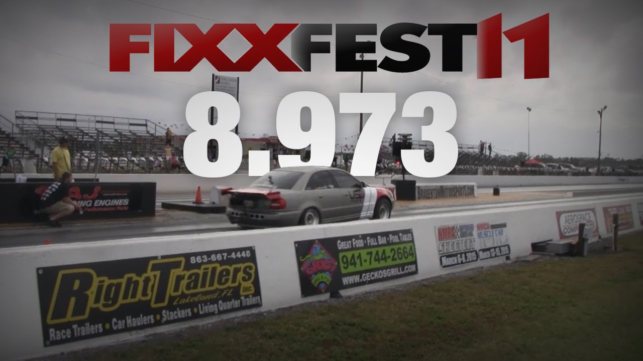 Audi S4 8.973 @162 MPH Fixxfest 2014