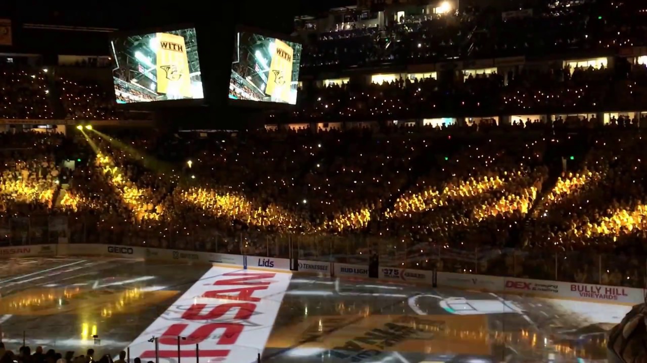 Pittsburgh Penguins @ Nashville Predators SCF Game 4 Intro 2017.06.05
