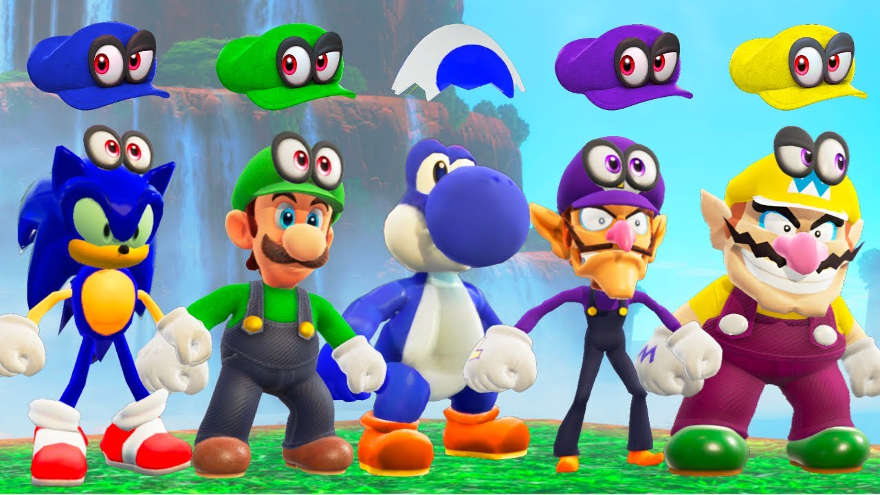 What if Mario Odyssey had Custom Characters?